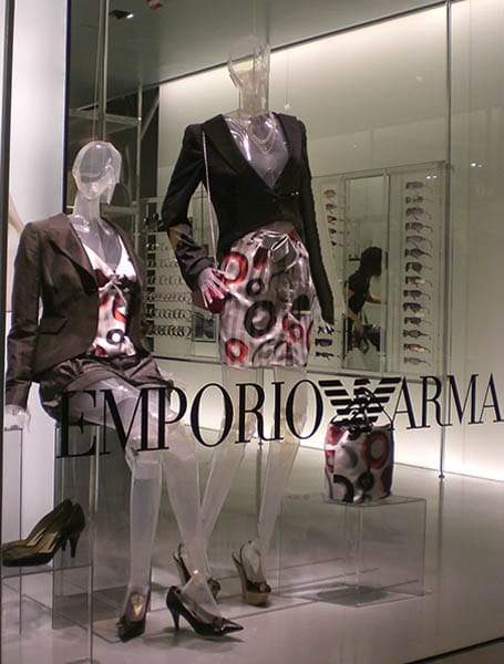 what's the difference between armani exchange and giorgio armani