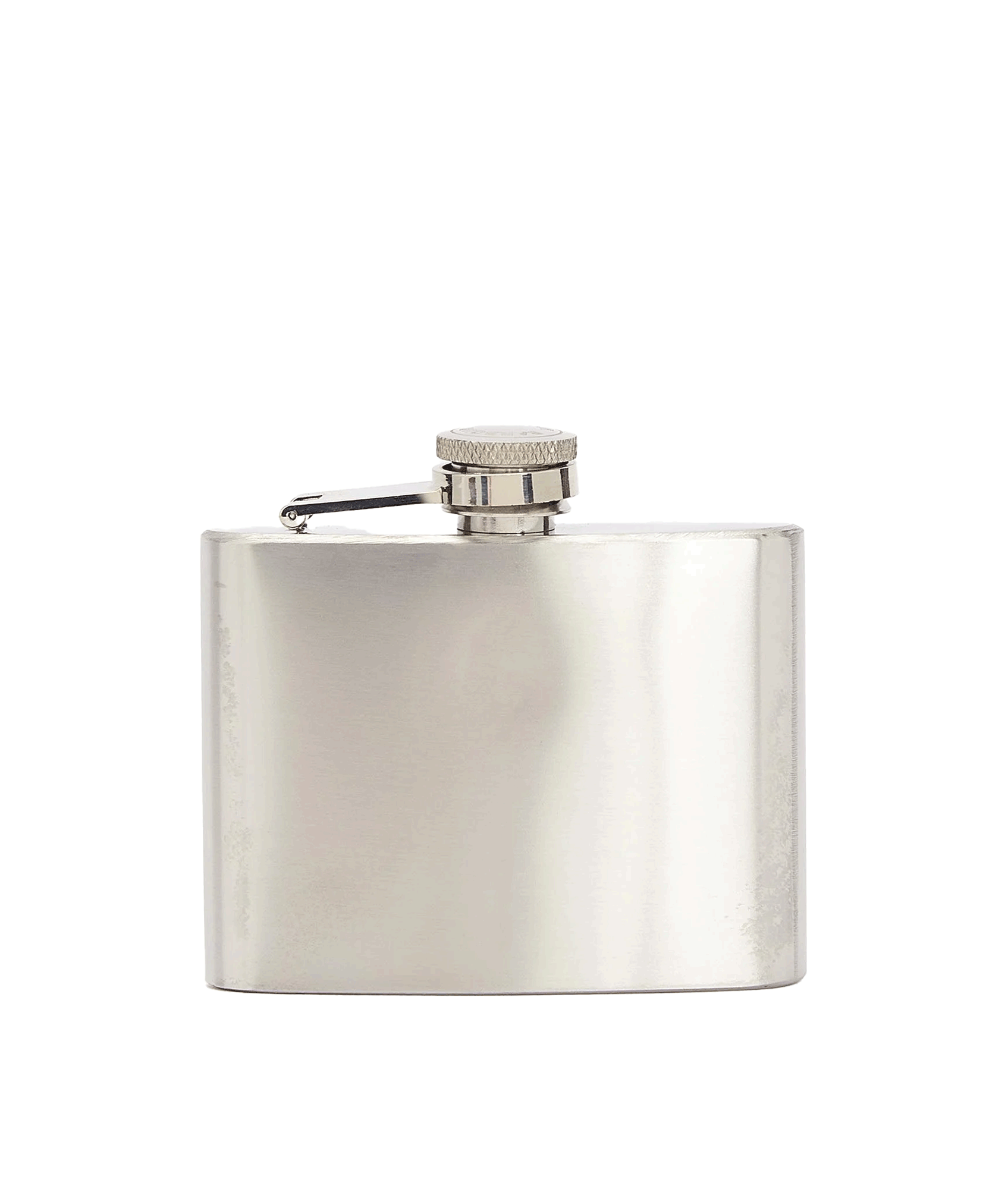 5oz Hinged Hipflask - Brown