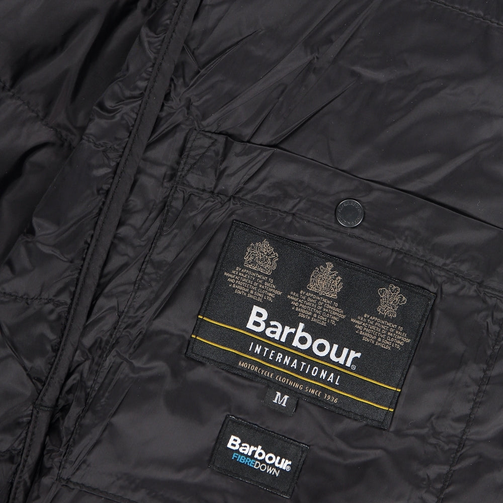 barbour quilted jacket waterproof