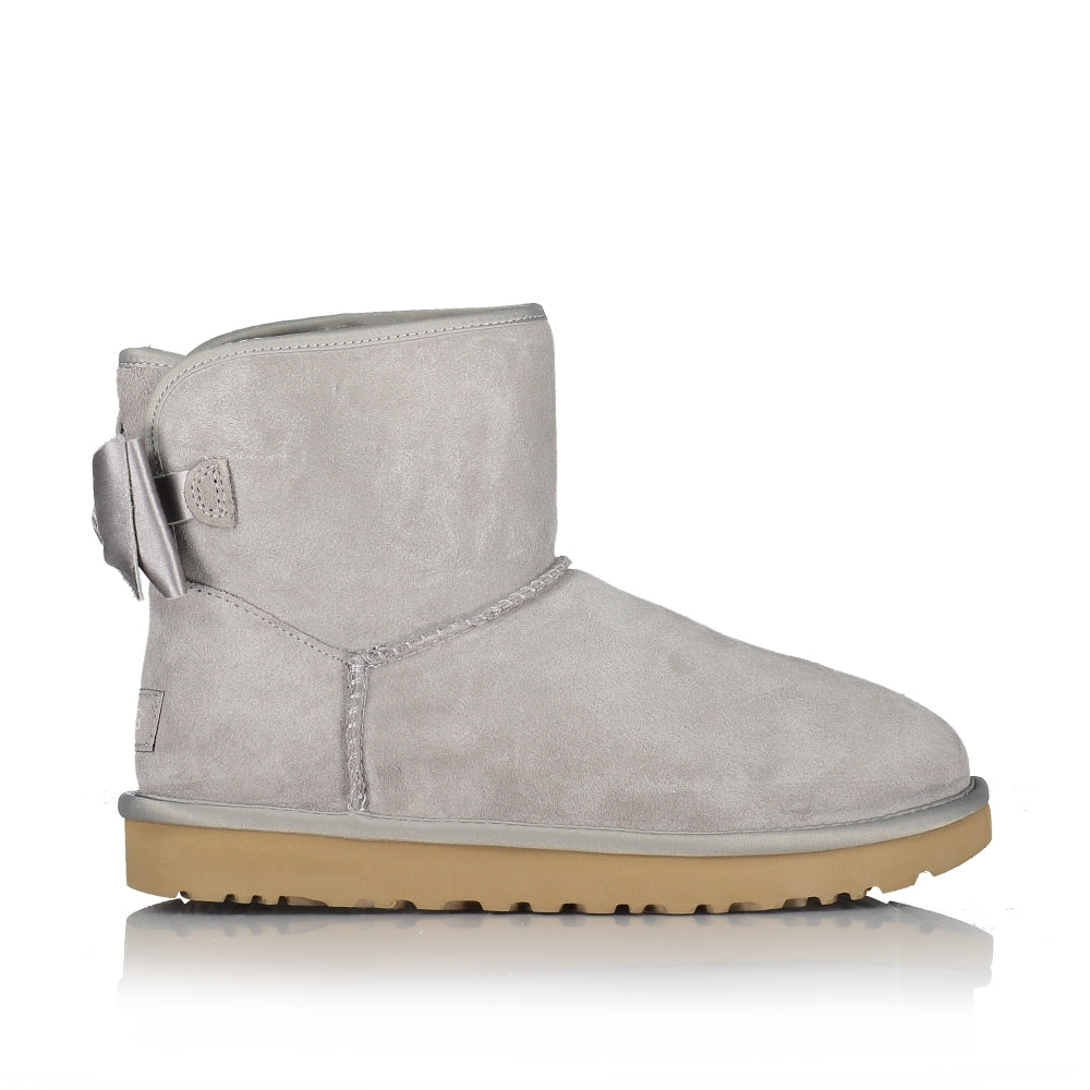 ugg suede bow mini